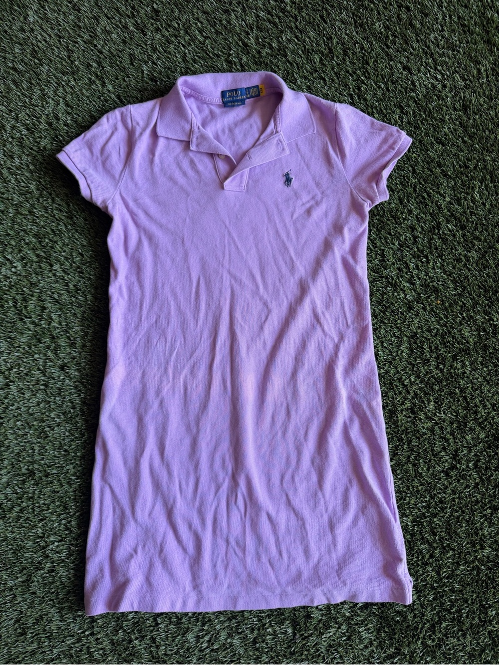 Polo Ralph Lauren Lavender Mesh Polo Shirt | Women’s XS